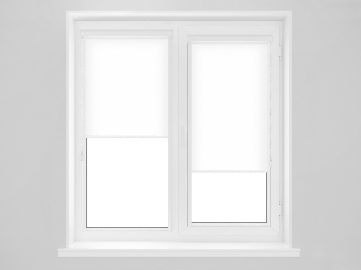 Рулонная штора 7074 на створку окна в коробе с направляющими - изображение 1 - заказать онлайн в салоне штор Benone в Клине